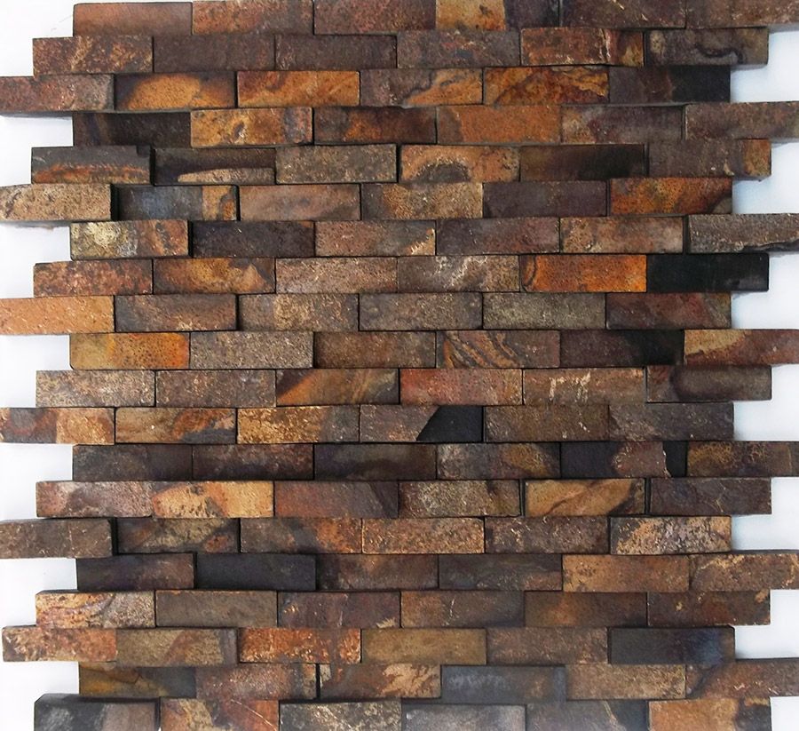 Pedra Ferro em Mosaicos e Filetes